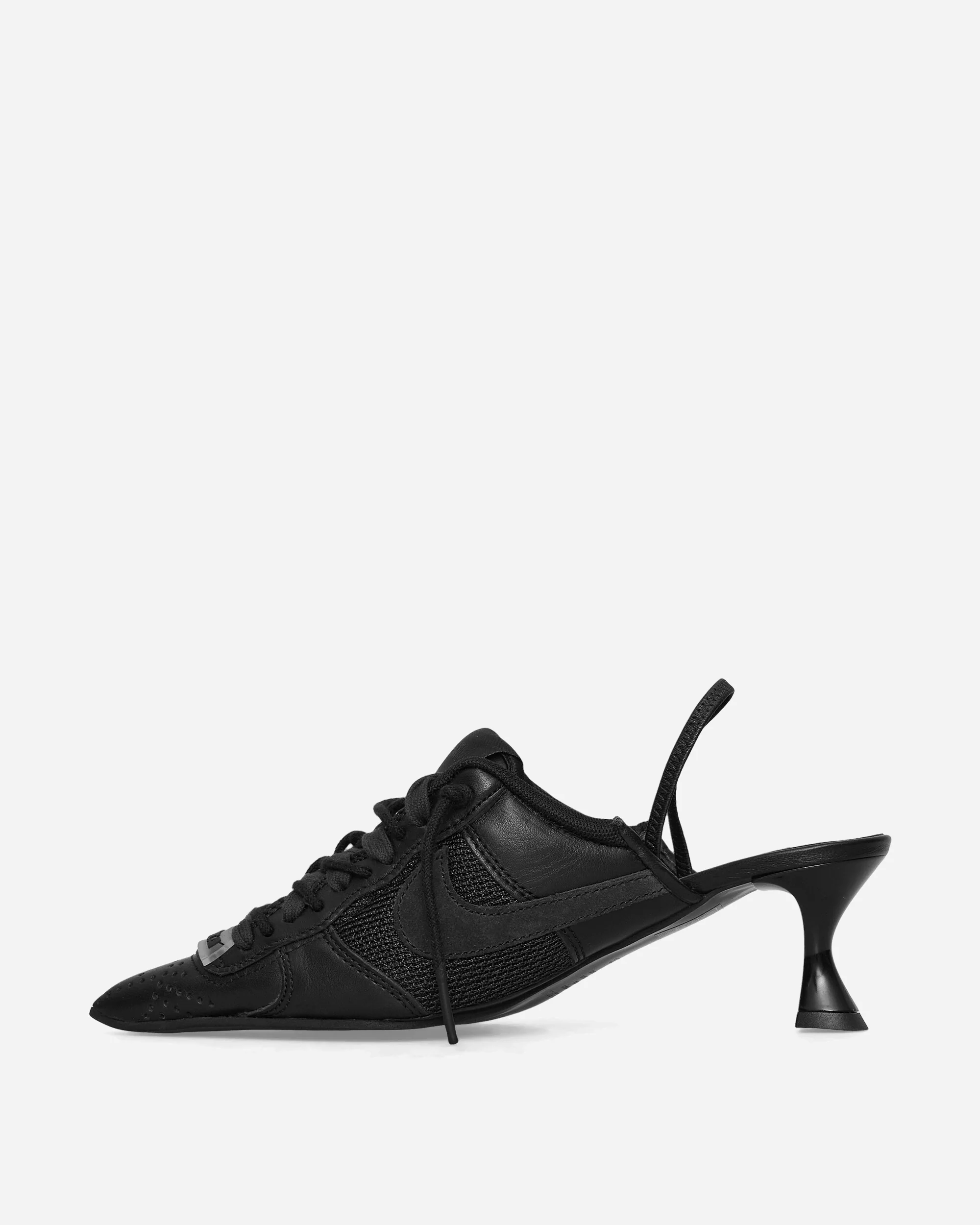 Hera Kitten Heel Shoes Black - Image 4