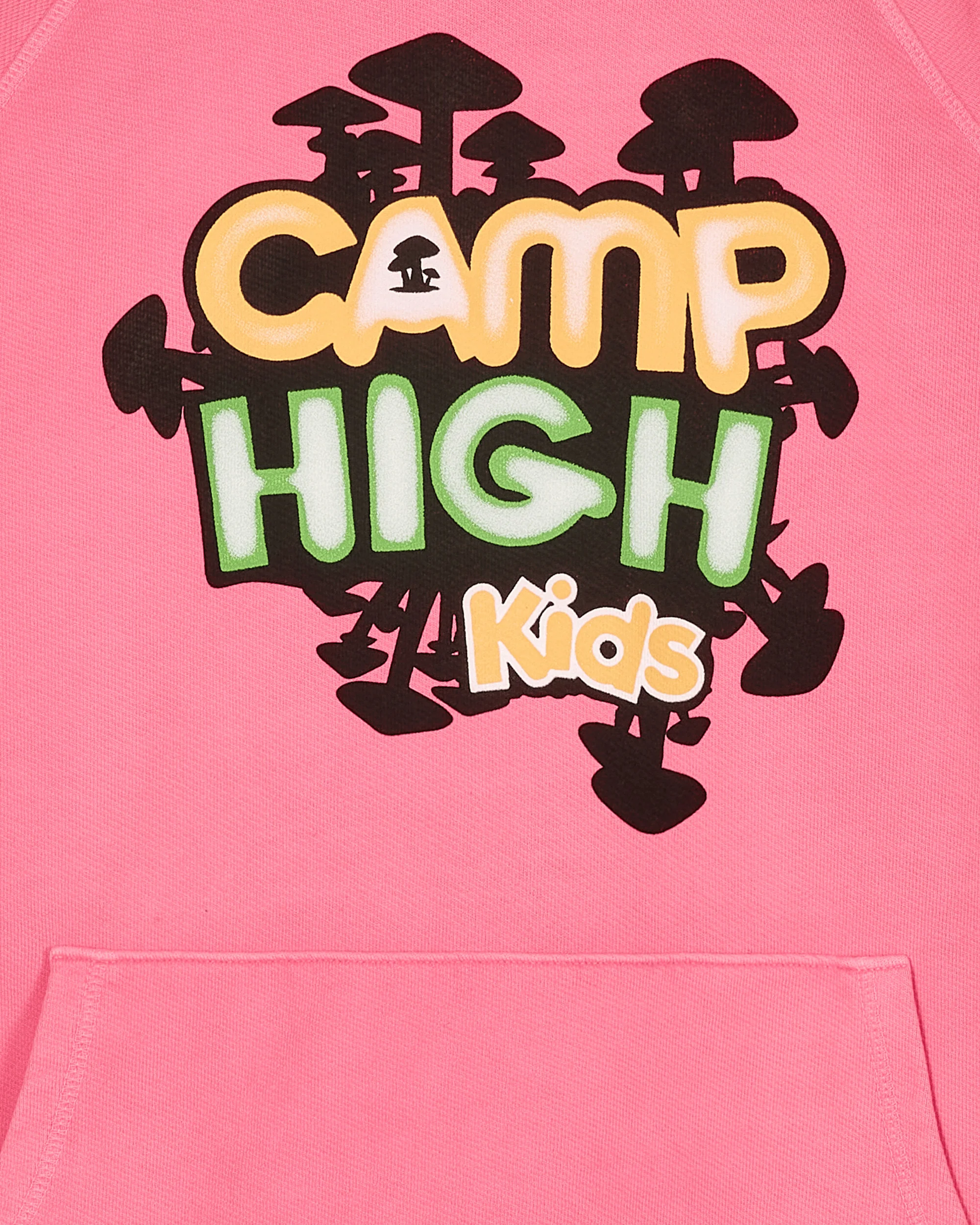 Camp High Kids Hooded Sweatshirt Pink - Image 5