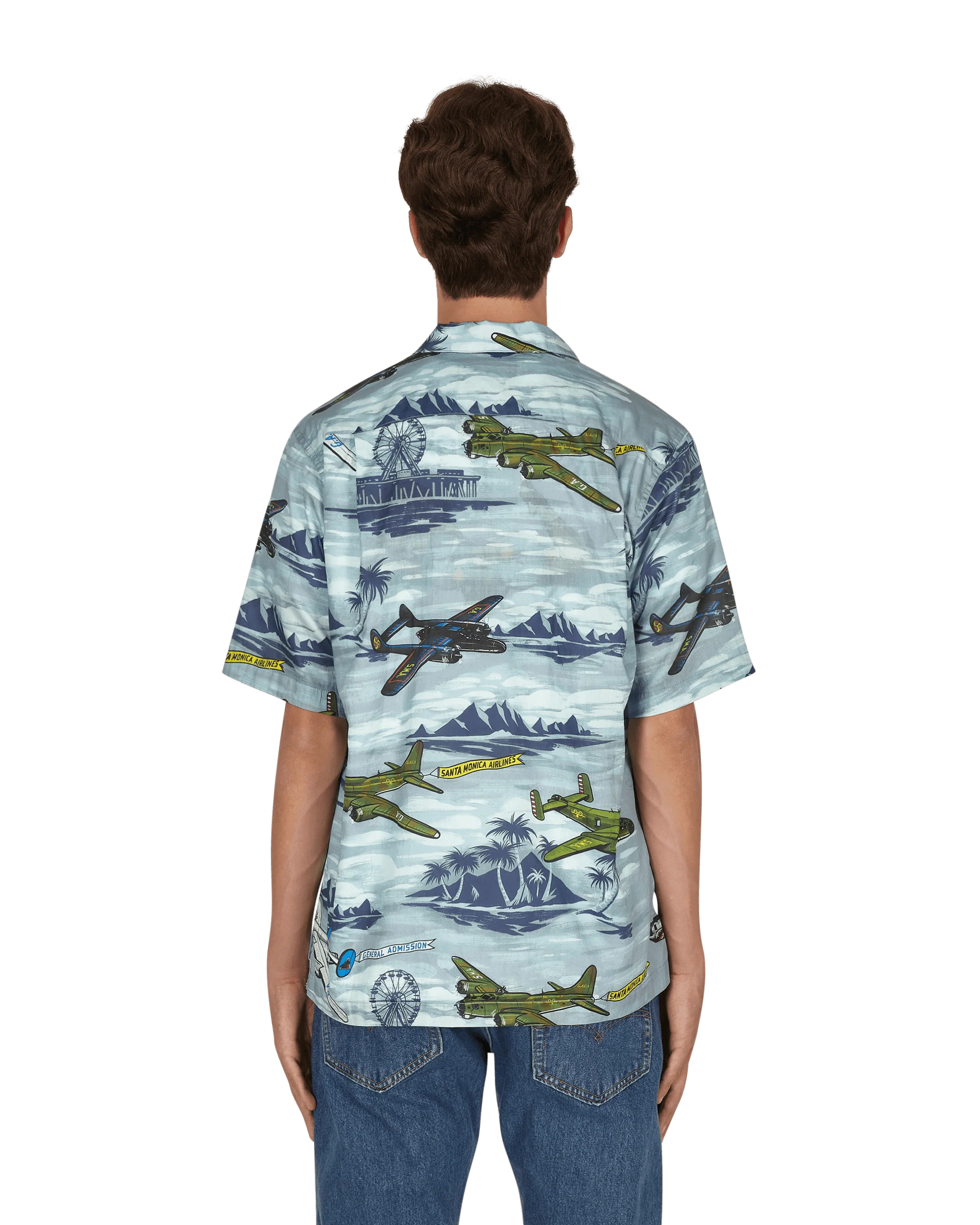 Santa Monica Airlines Bomber Plane Shirt Multicolor - Image 4