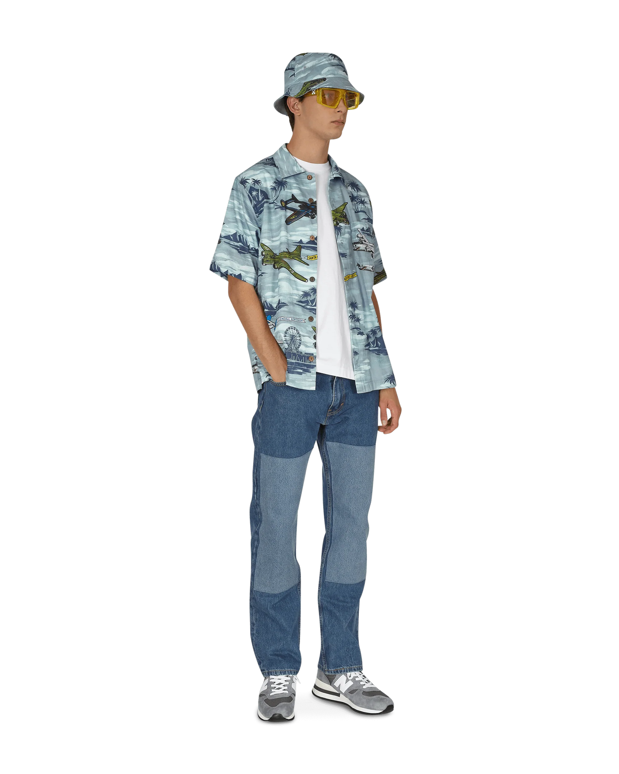 Santa Monica Airlines Bomber Plane Shirt Multicolor - Image 5