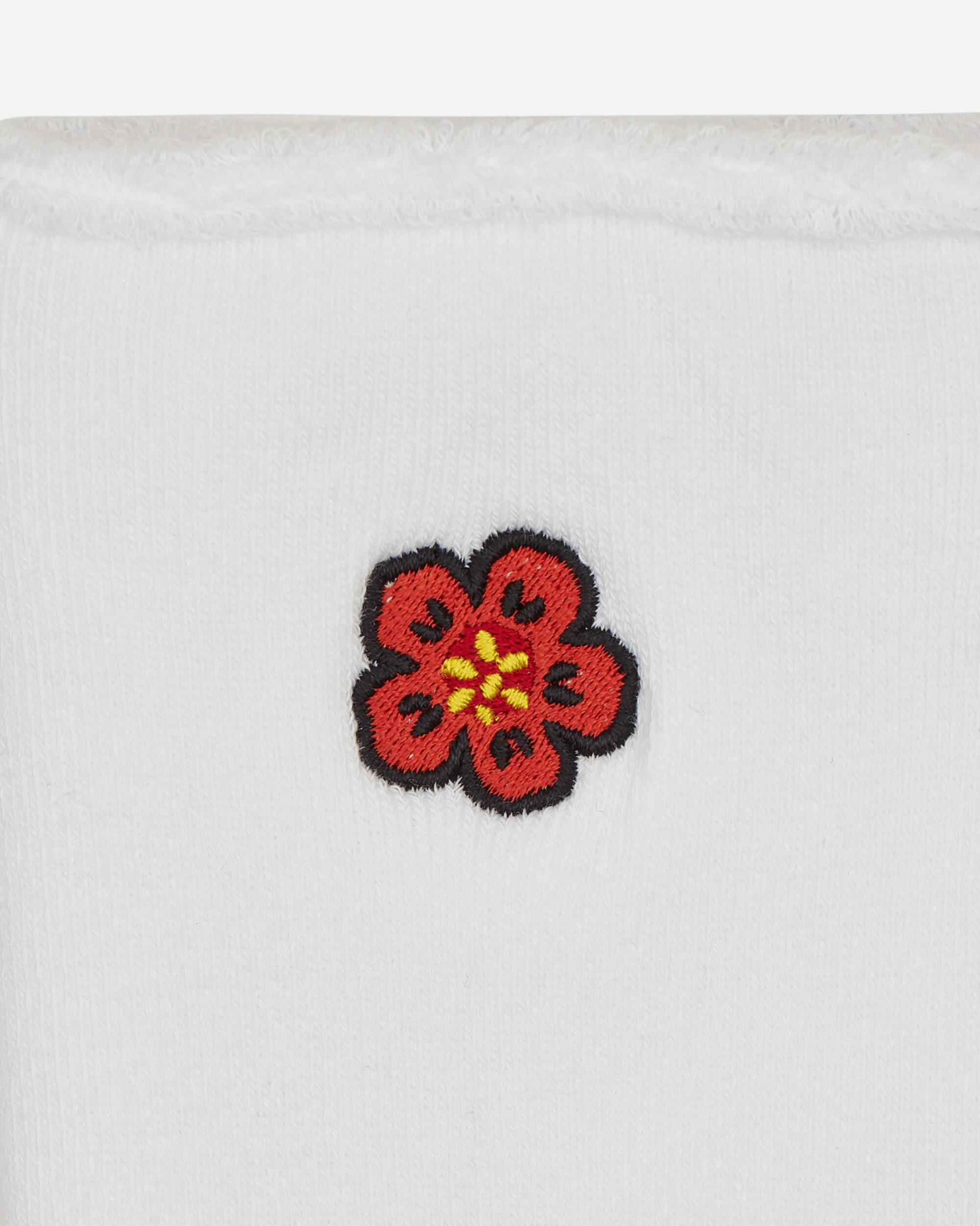 'Boke Flower' Crest Socks White - Image 3