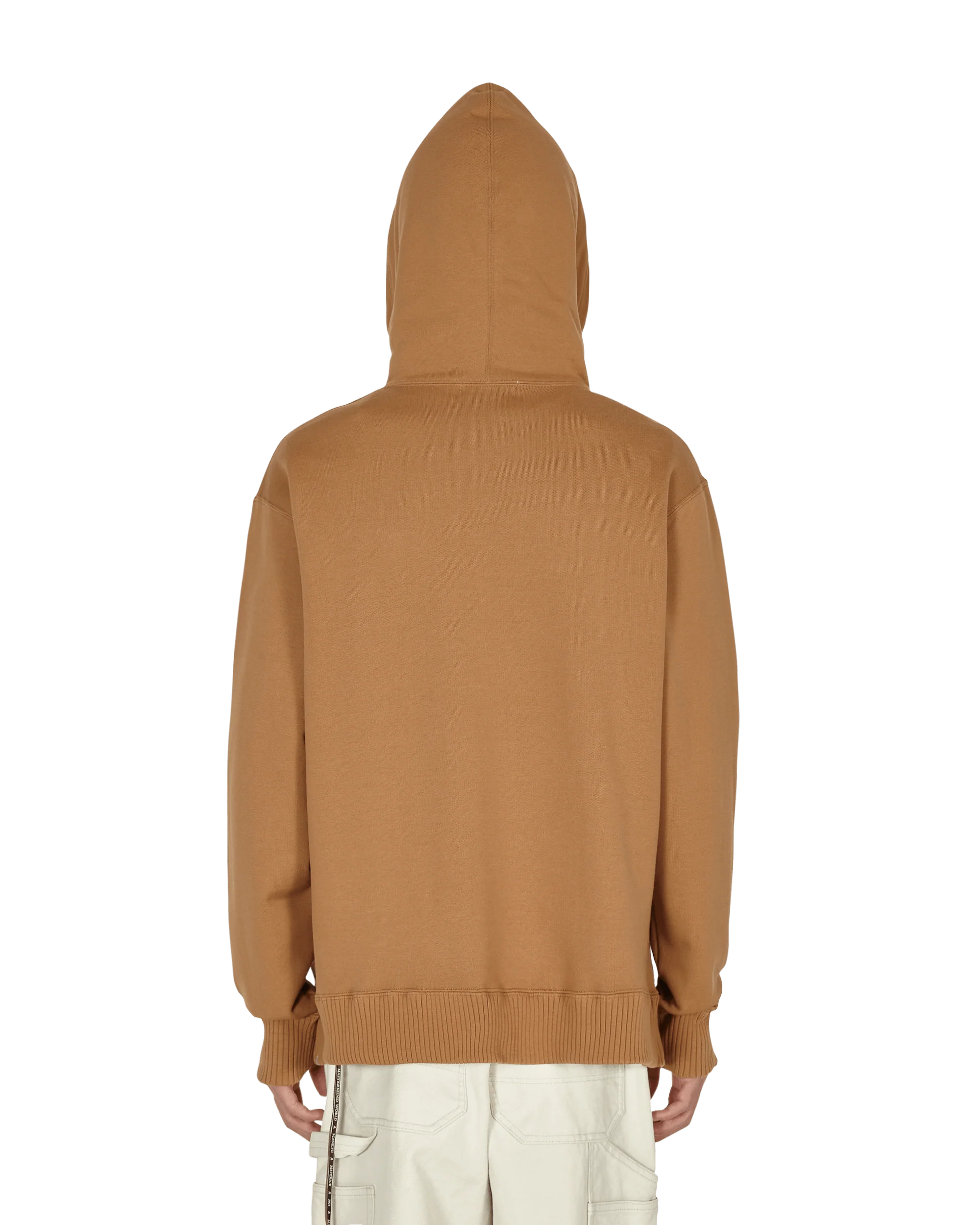 Logo Hooded Sweatshirt Brown - Image 4