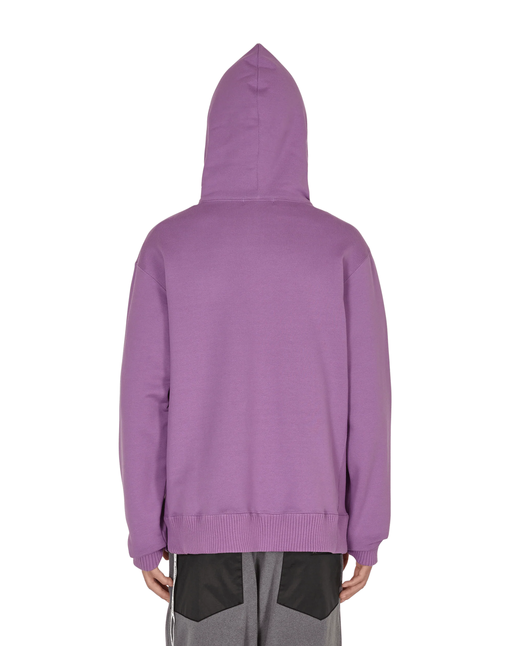 Logo Hooded Sweatshirt Purple - Image 4