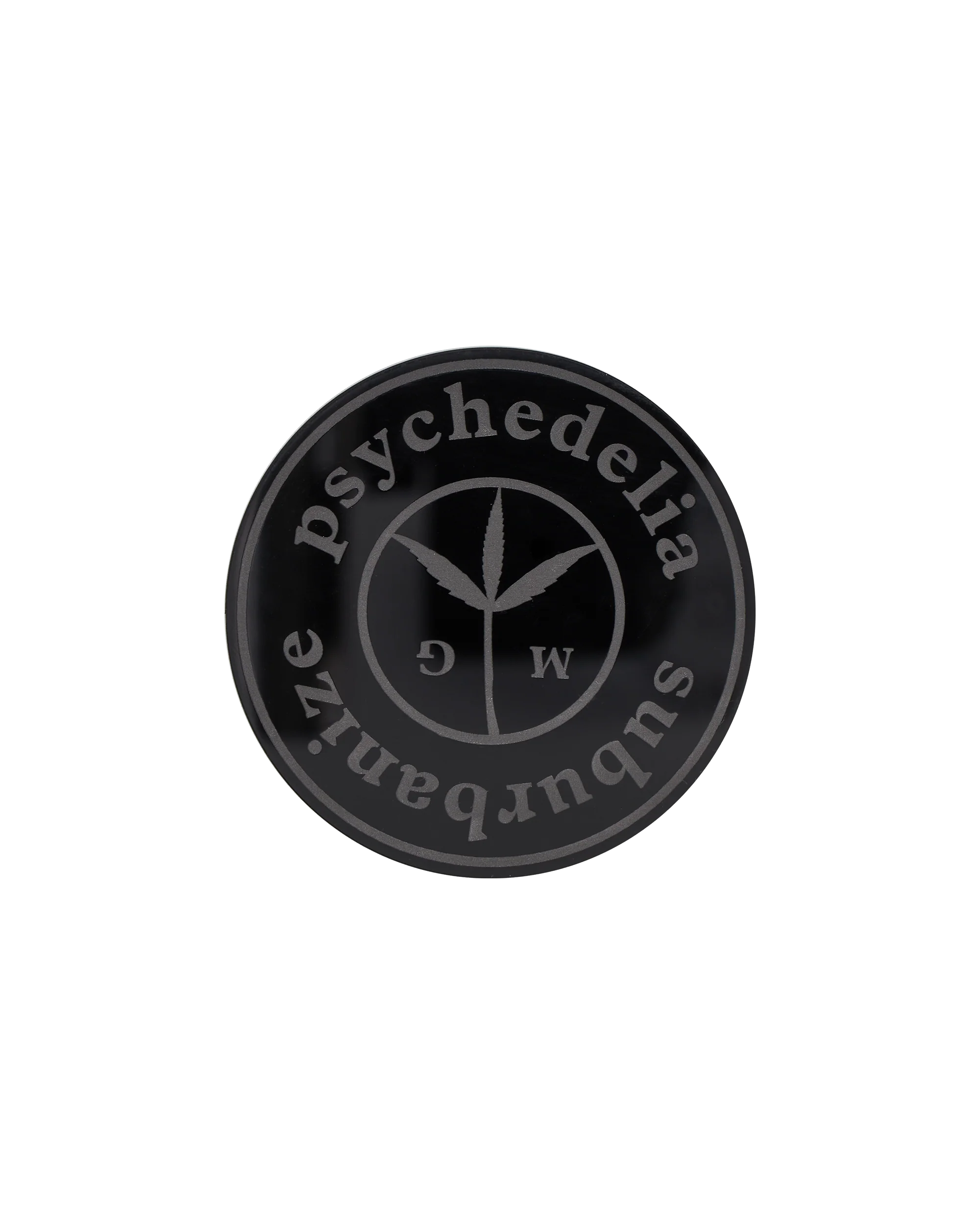 Suburbanize Psychedelia Bong Coaster Black - Image 3