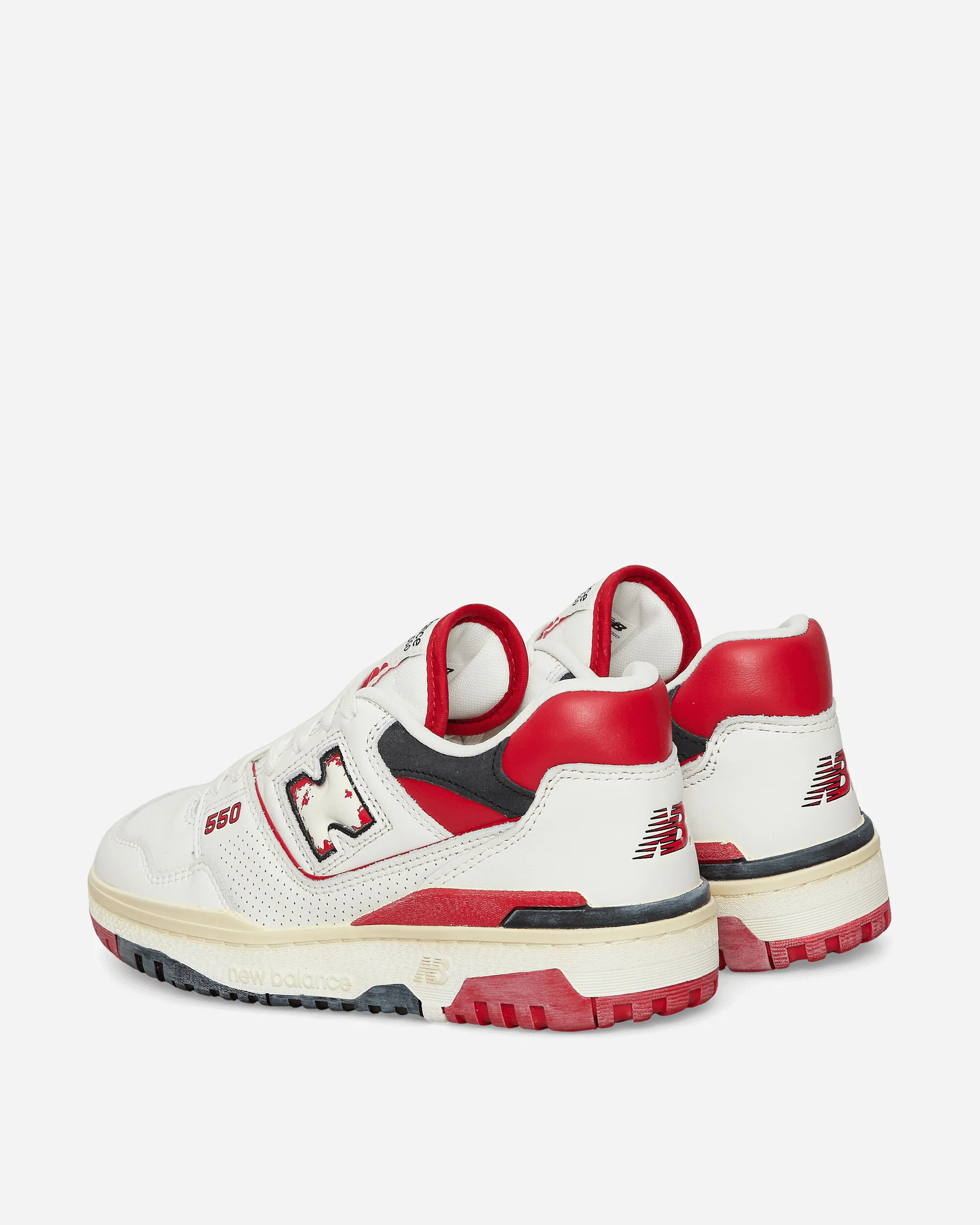 550 Sneakers Off White / Red - Image 4