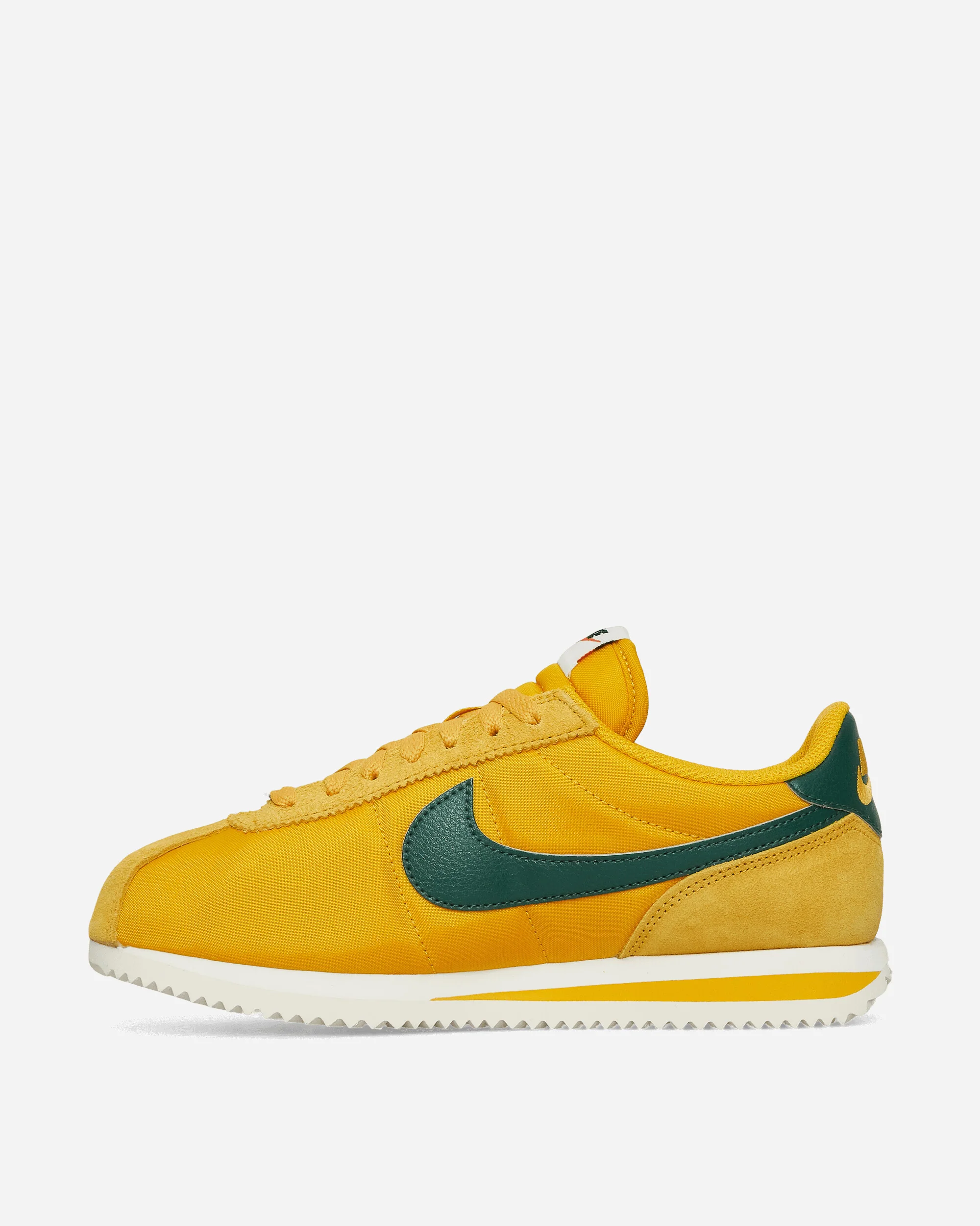 Women's Cortez Textile Sneakers Yellow Ochre / Gorge Green - Image 4