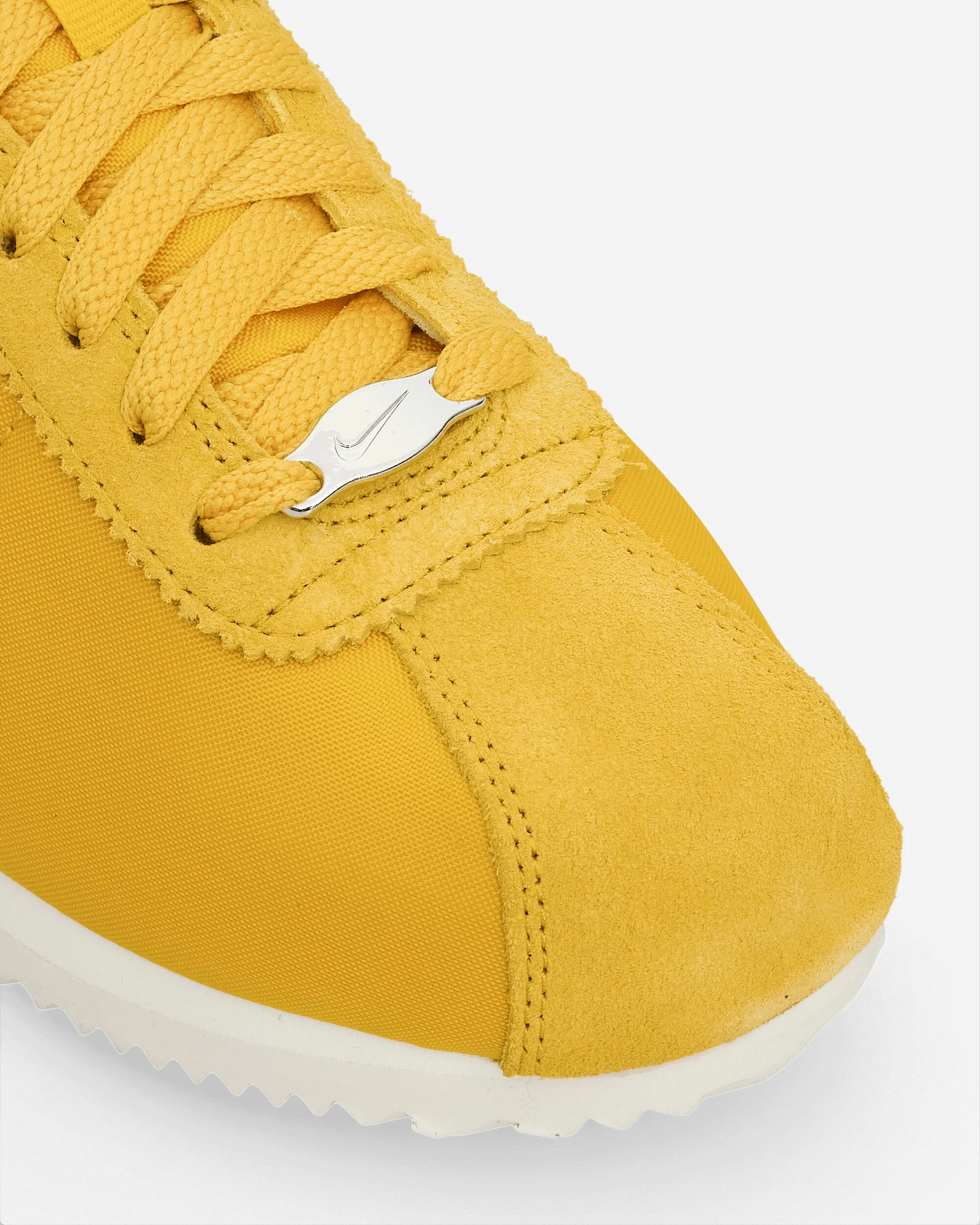 Women's Cortez Textile Sneakers Yellow Ochre / Gorge Green - Image 7