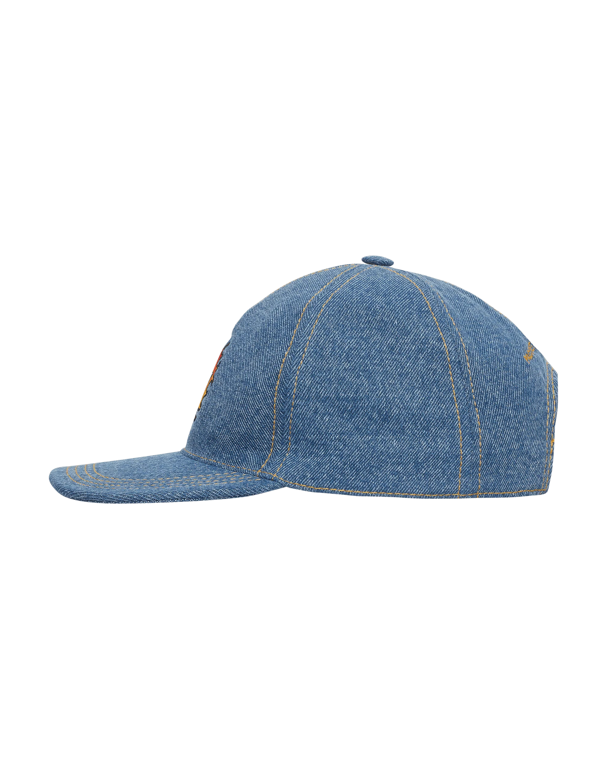 Embroidered Logo Cap Blue - Image 3