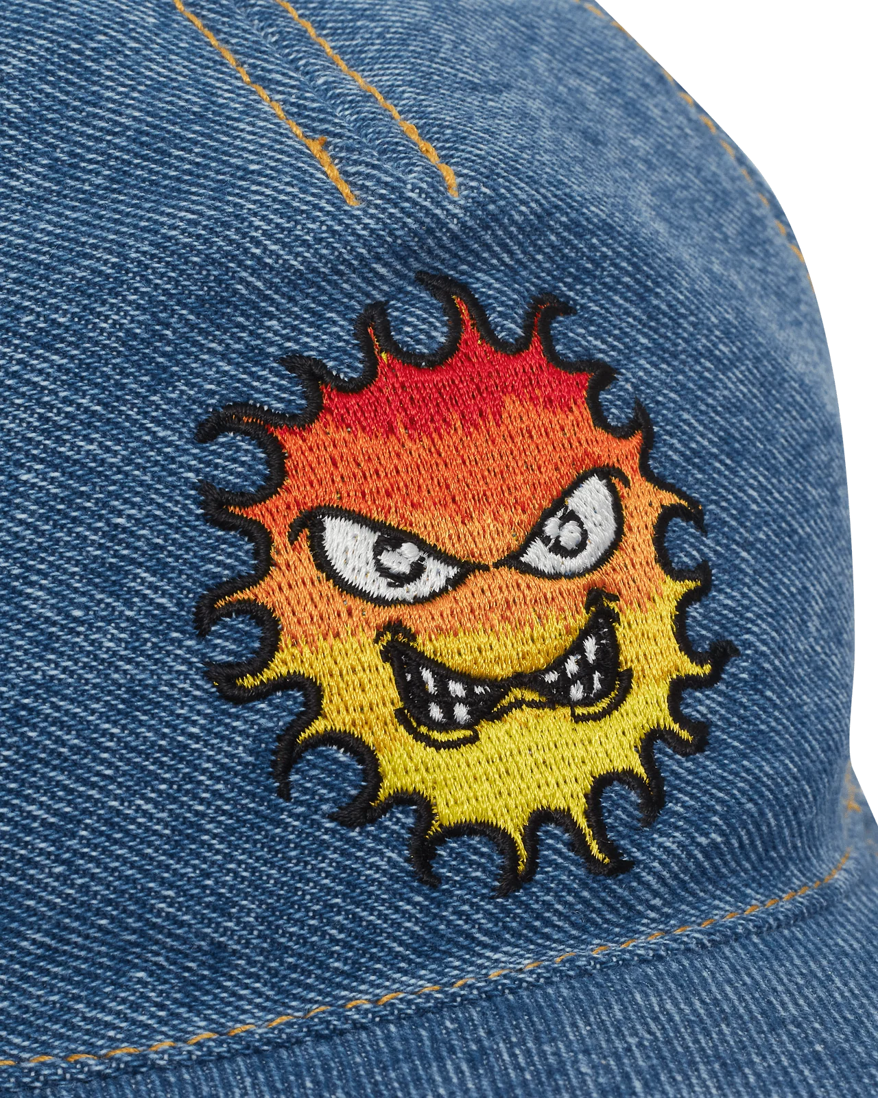 Embroidered Logo Cap Blue - Image 6