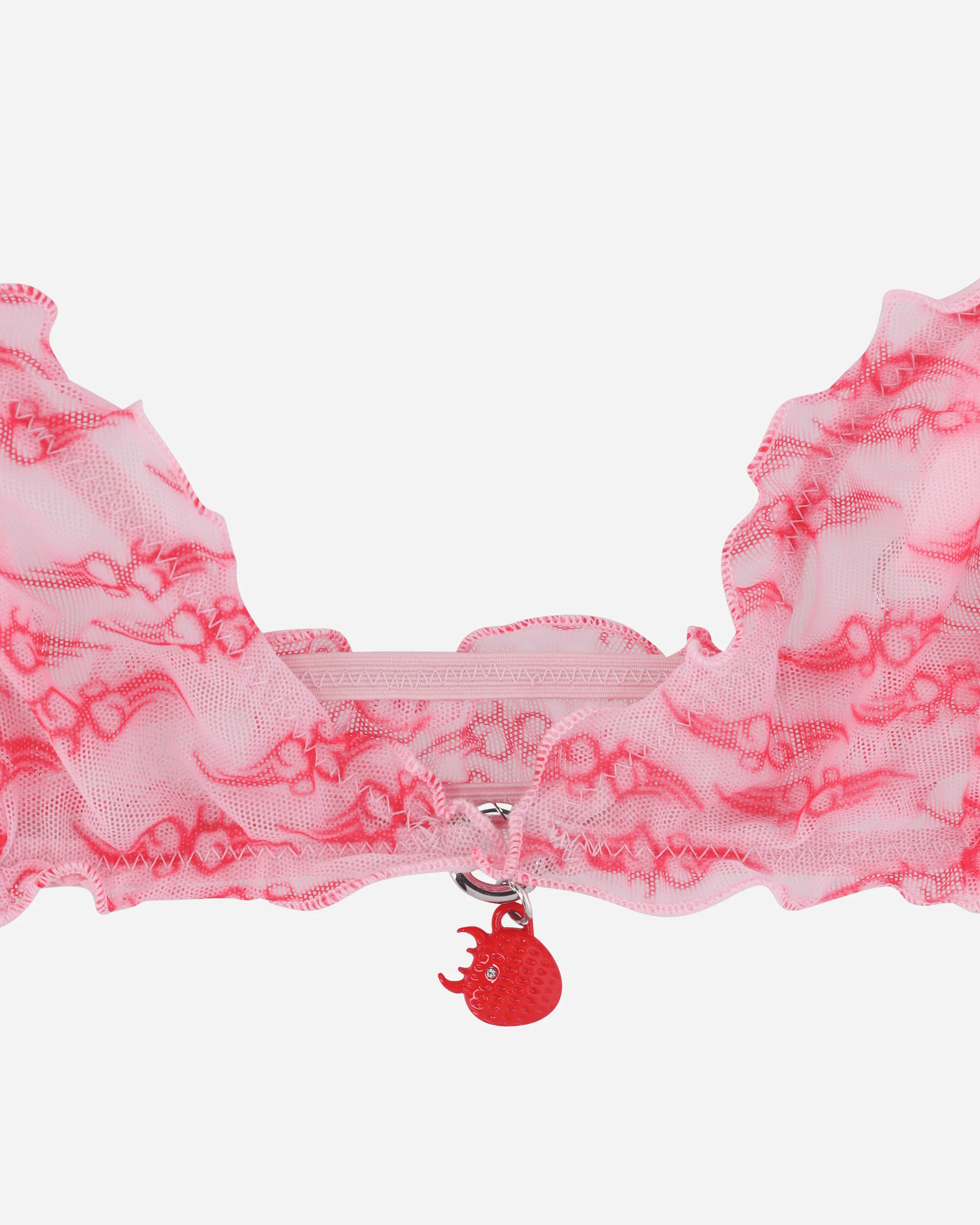 Tribal Heart Cute Bra Pink / Red - Image 3