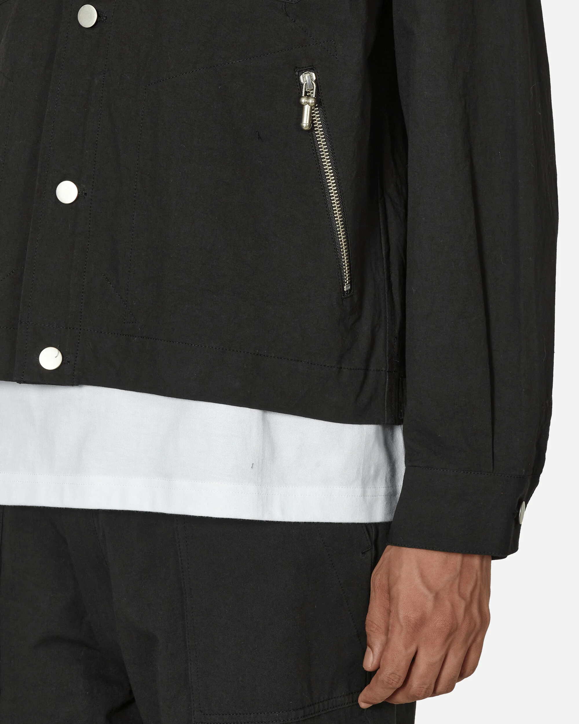 P-Zip Drizzler Jacket Black - Image 5