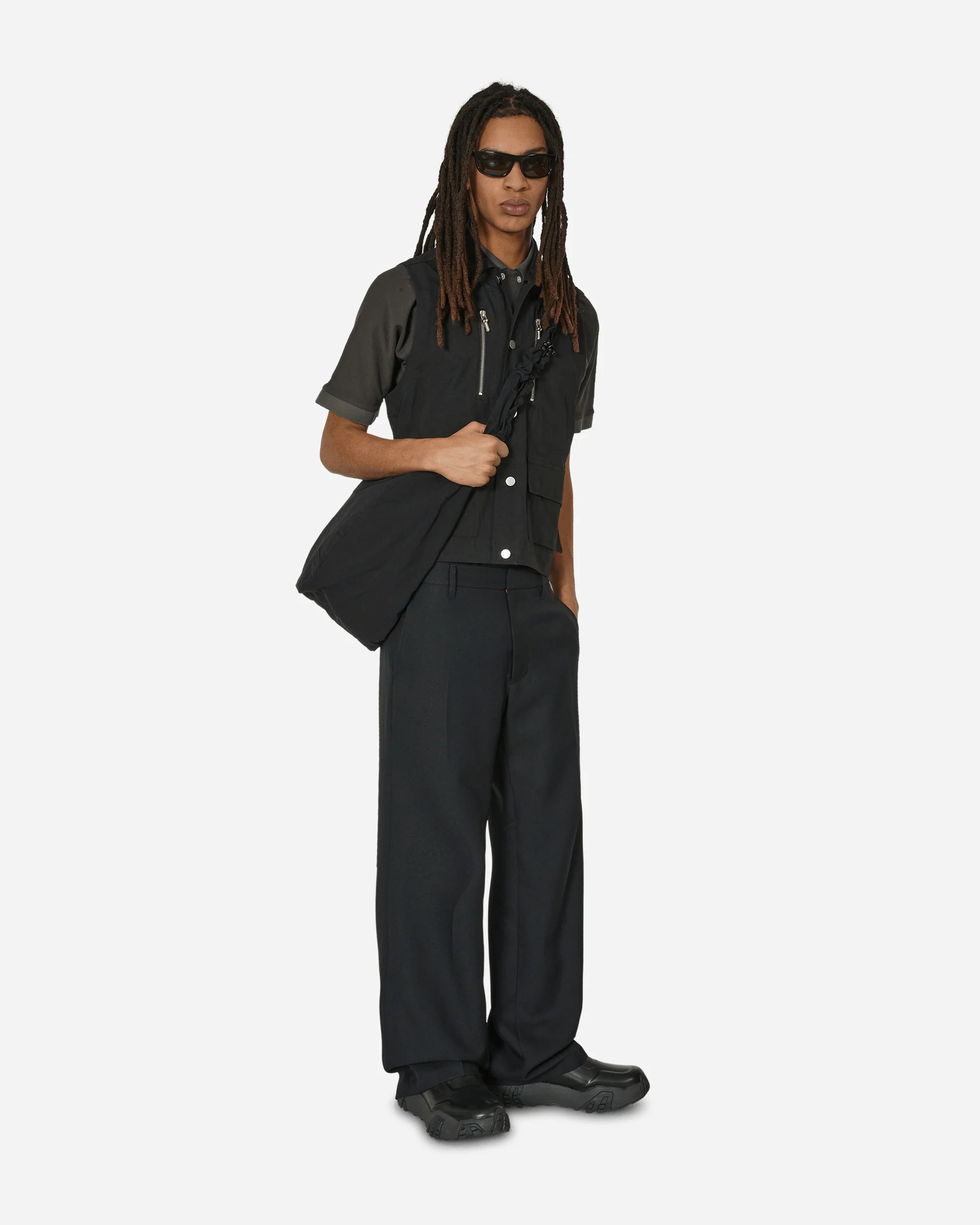 P-Zip Vest Black - Image 4