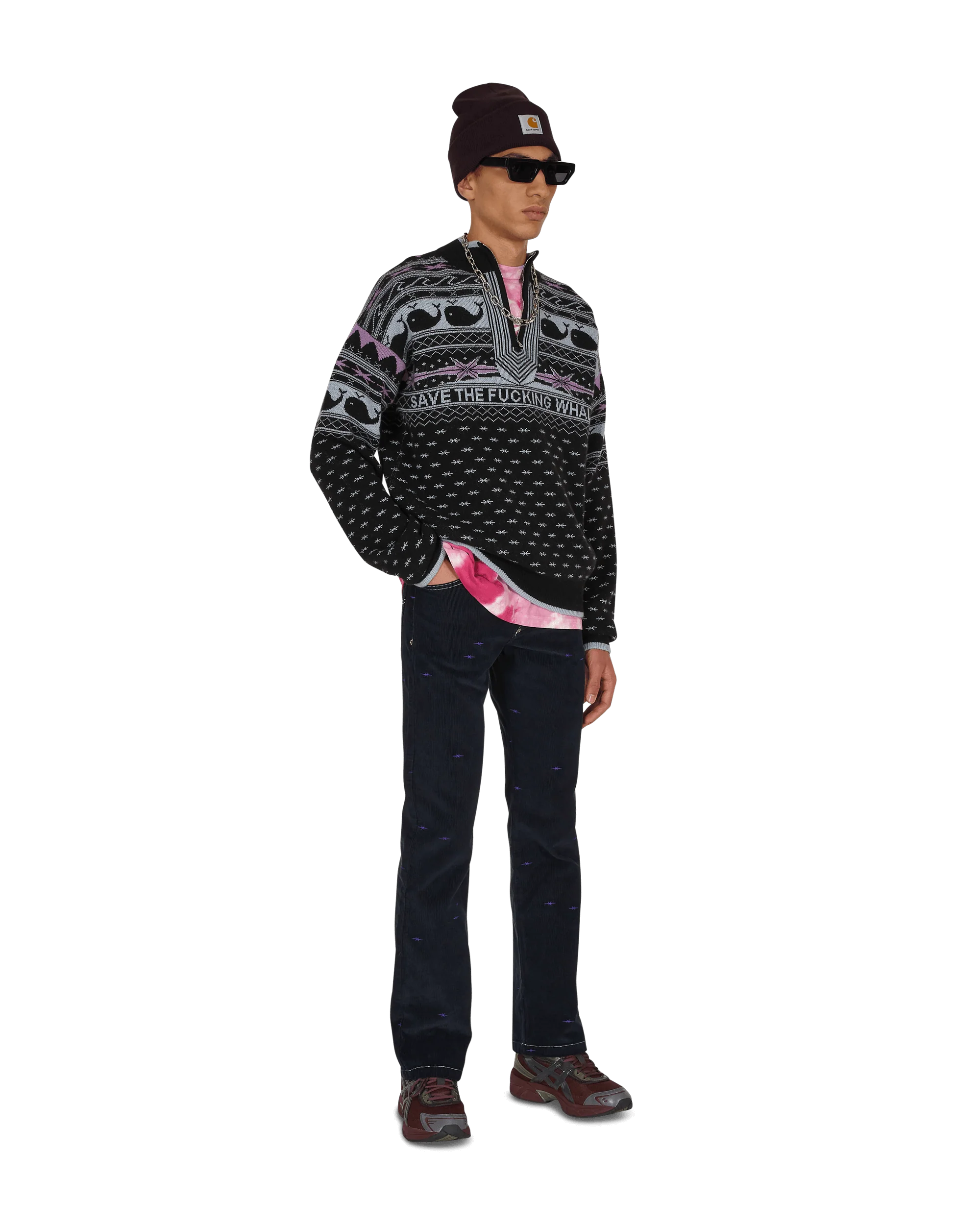 Save the Whales Sweater Black - Image 5