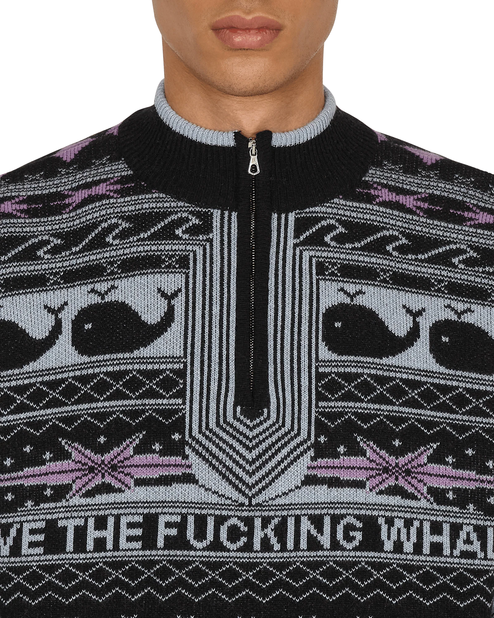 Save the Whales Sweater Black - Image 6
