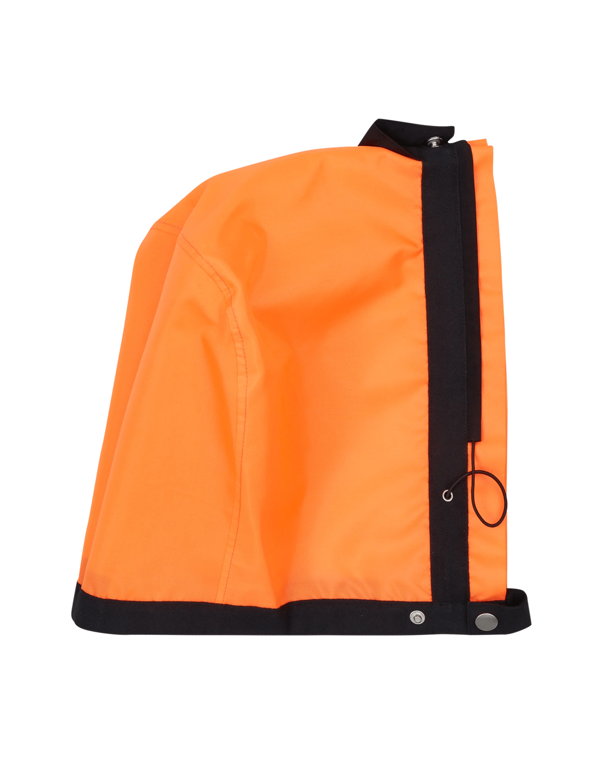 HI-VIS Detachable Hood Liner Orange - Image 4