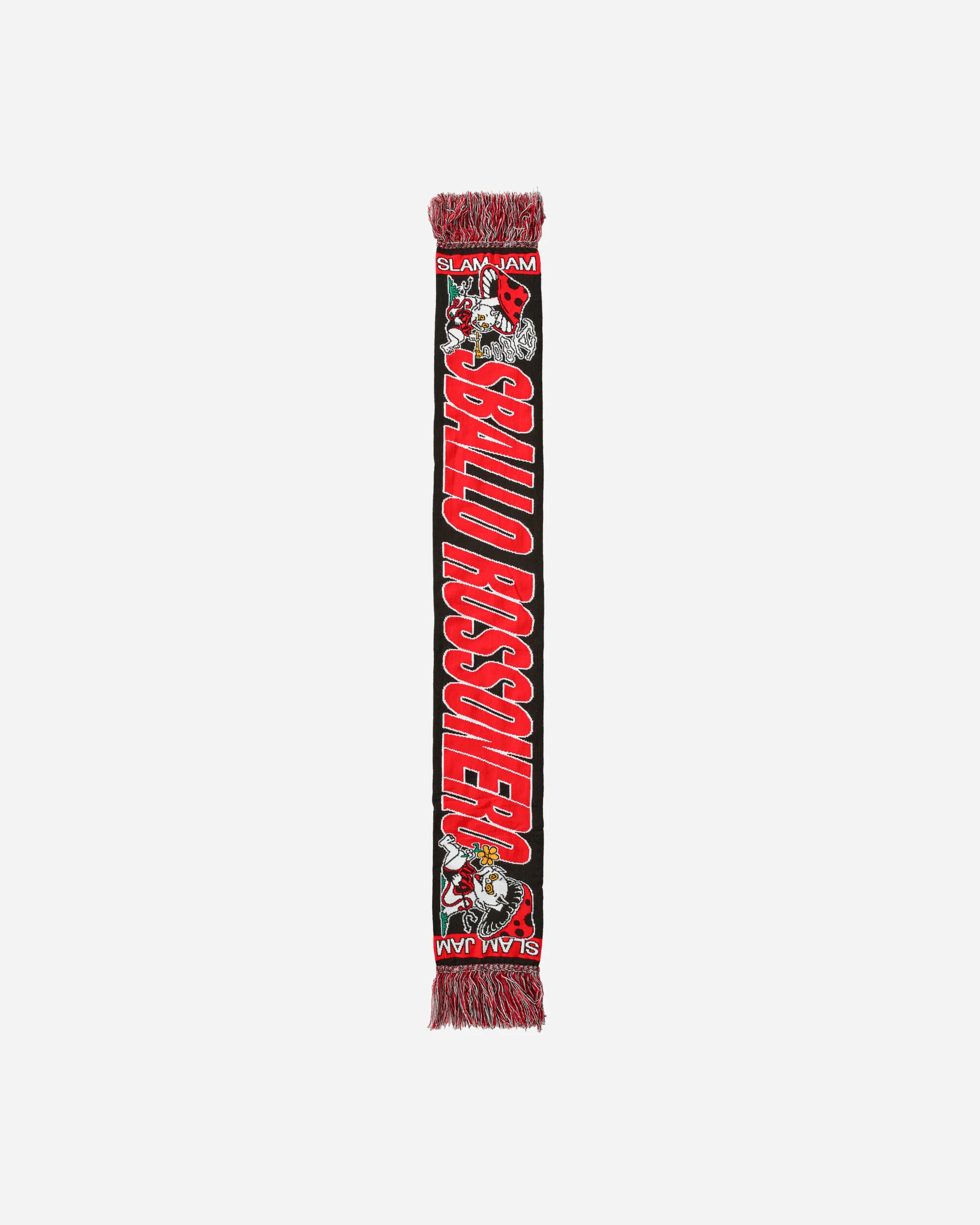 Sballo Rossonero Fan Scarf Black / Red - Image 4