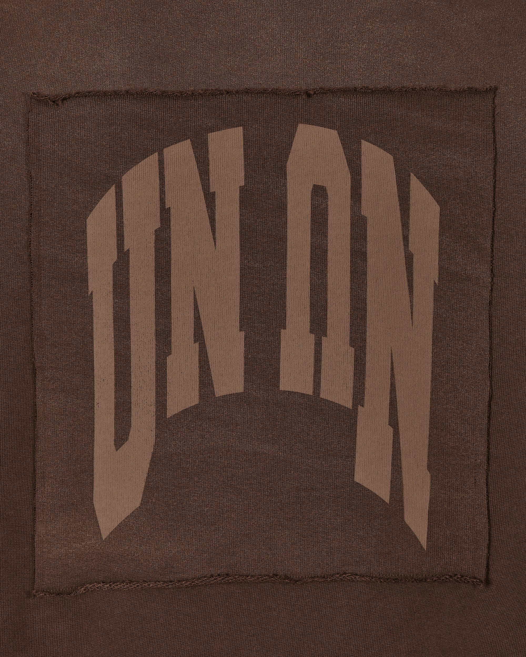 Boxy Crewneck Sweatshirt Brown - Image 7