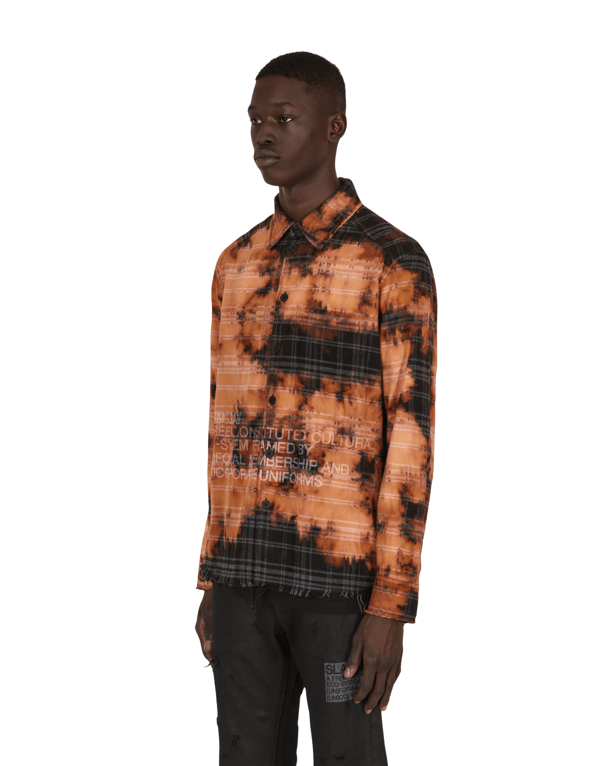 Check Shirt Black - Image 3