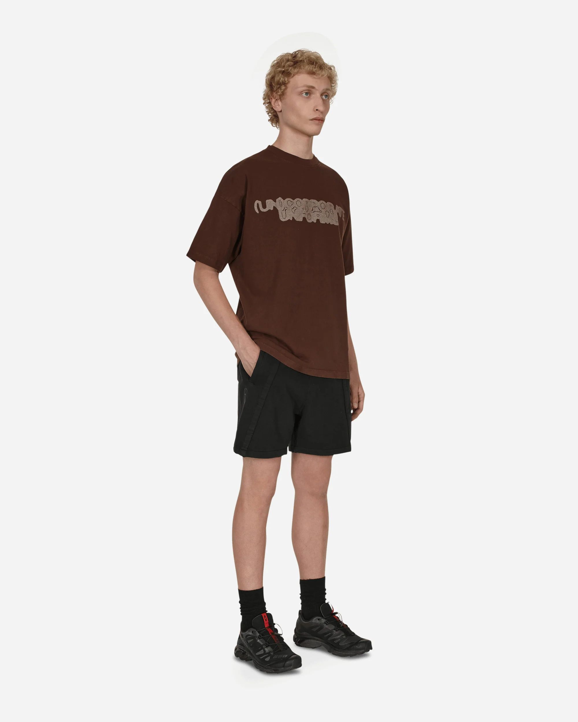 Panel Boxy Shorts Black - Image 4