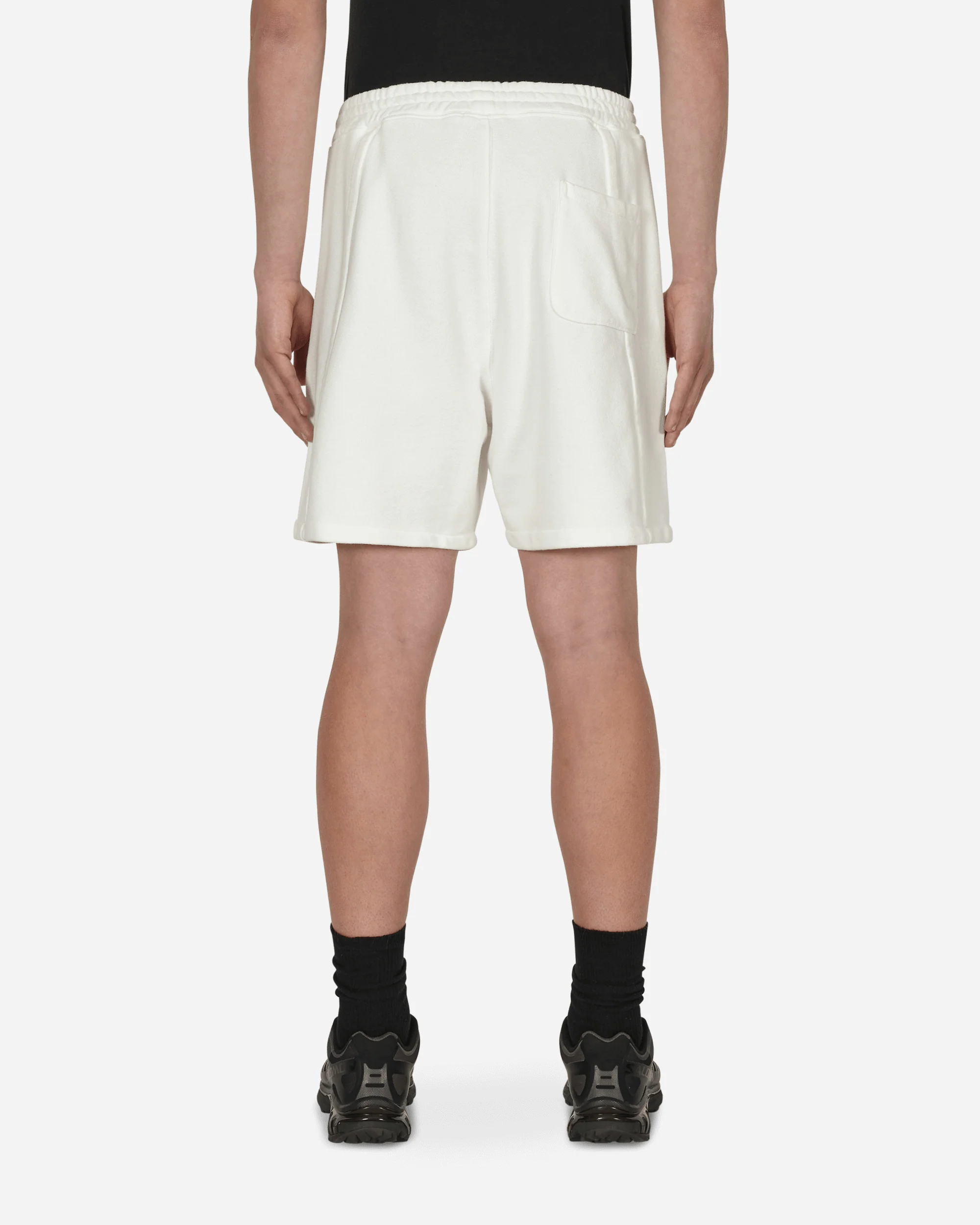 Panel Boxy Shorts White - Image 3