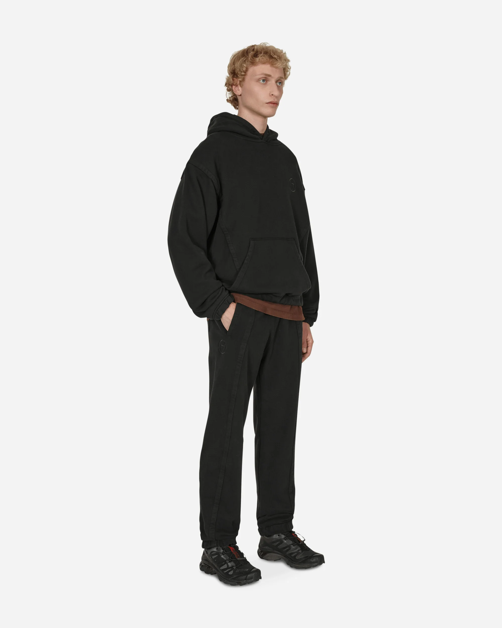 Panel Basic Sweatpants Black - Image 4
