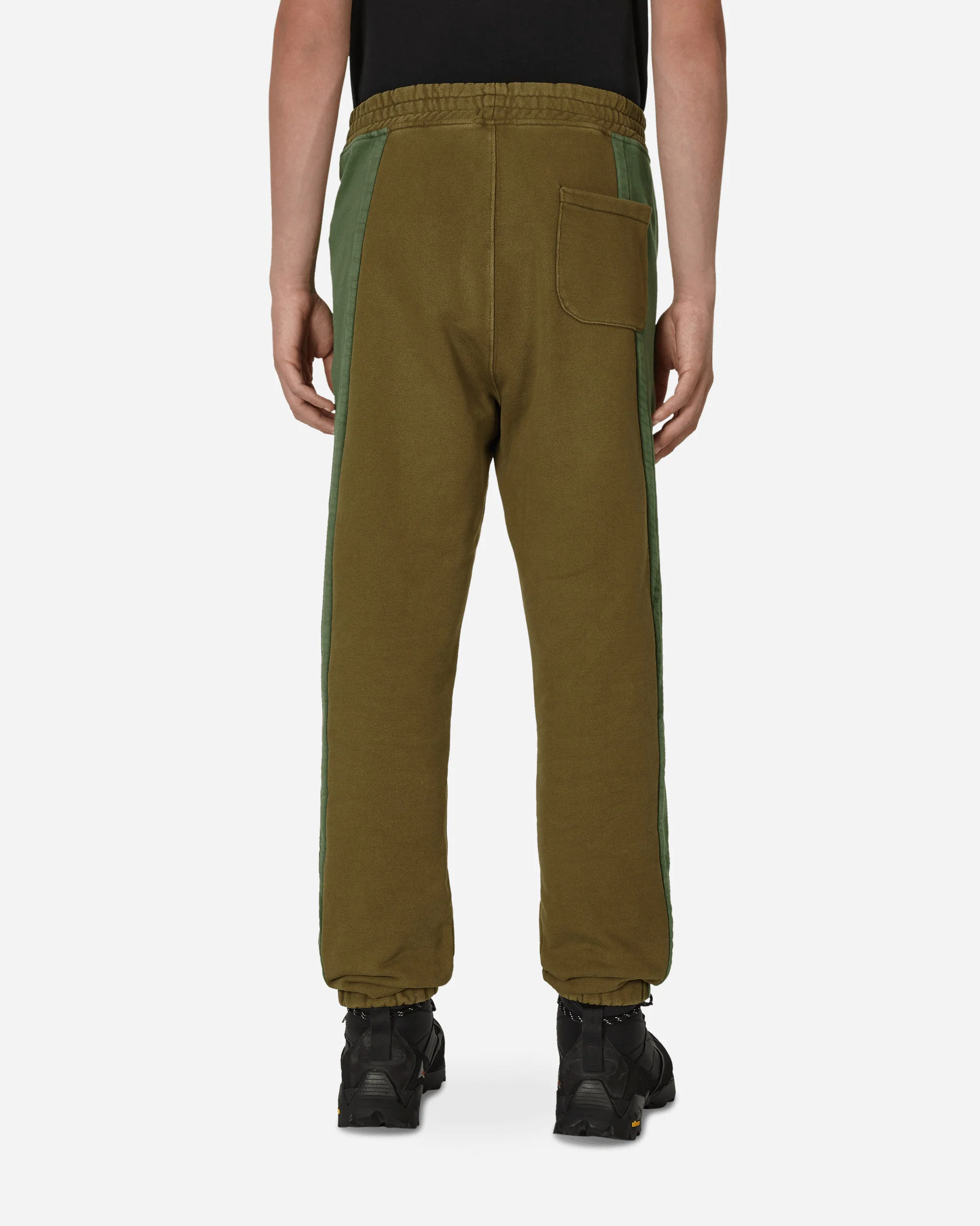 Panel Sweatpants Green / Brown - Image 3