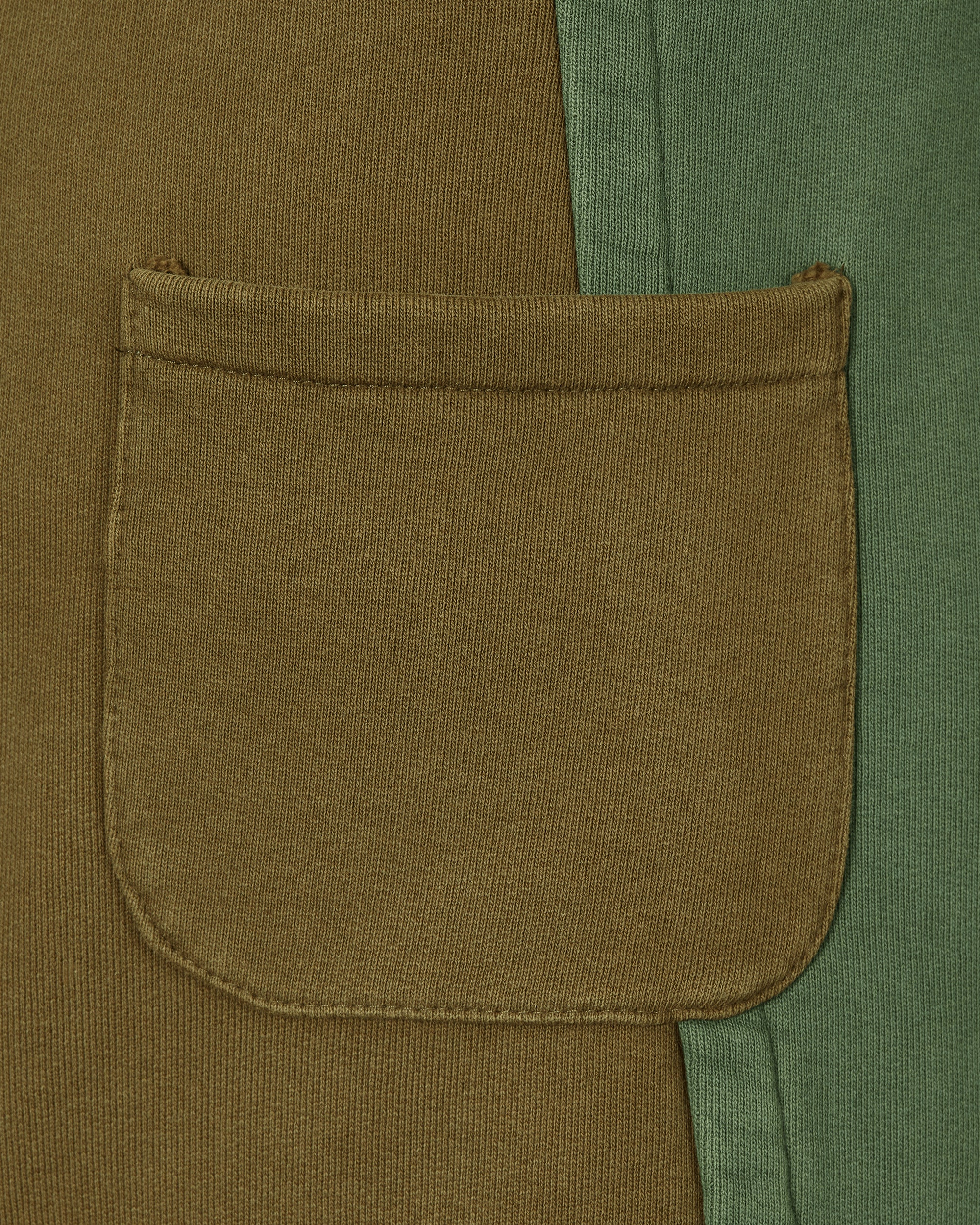 Panel Sweatpants Green / Brown - Image 7