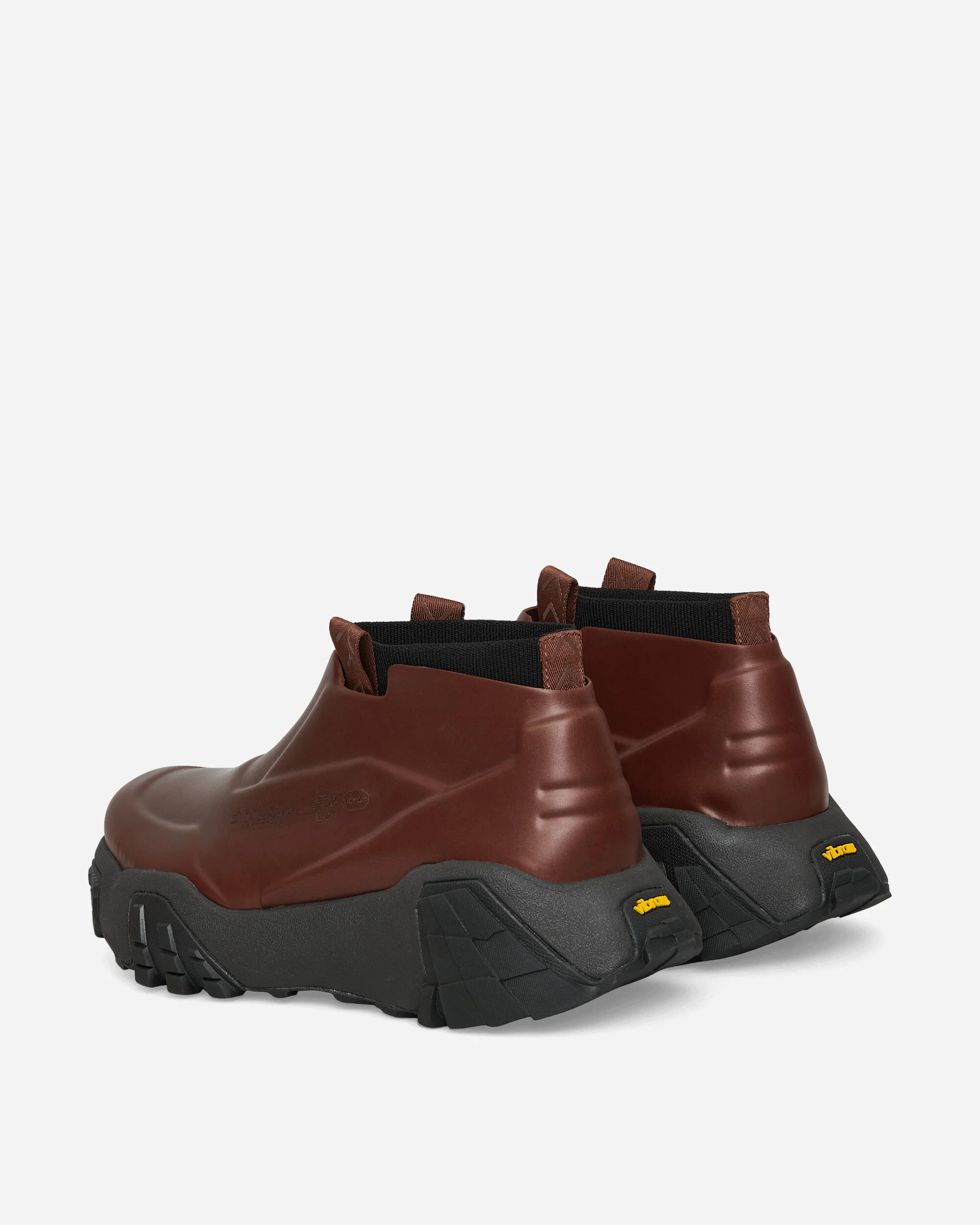 Vibram Rubber Core Boots Chocolate - Image 4
