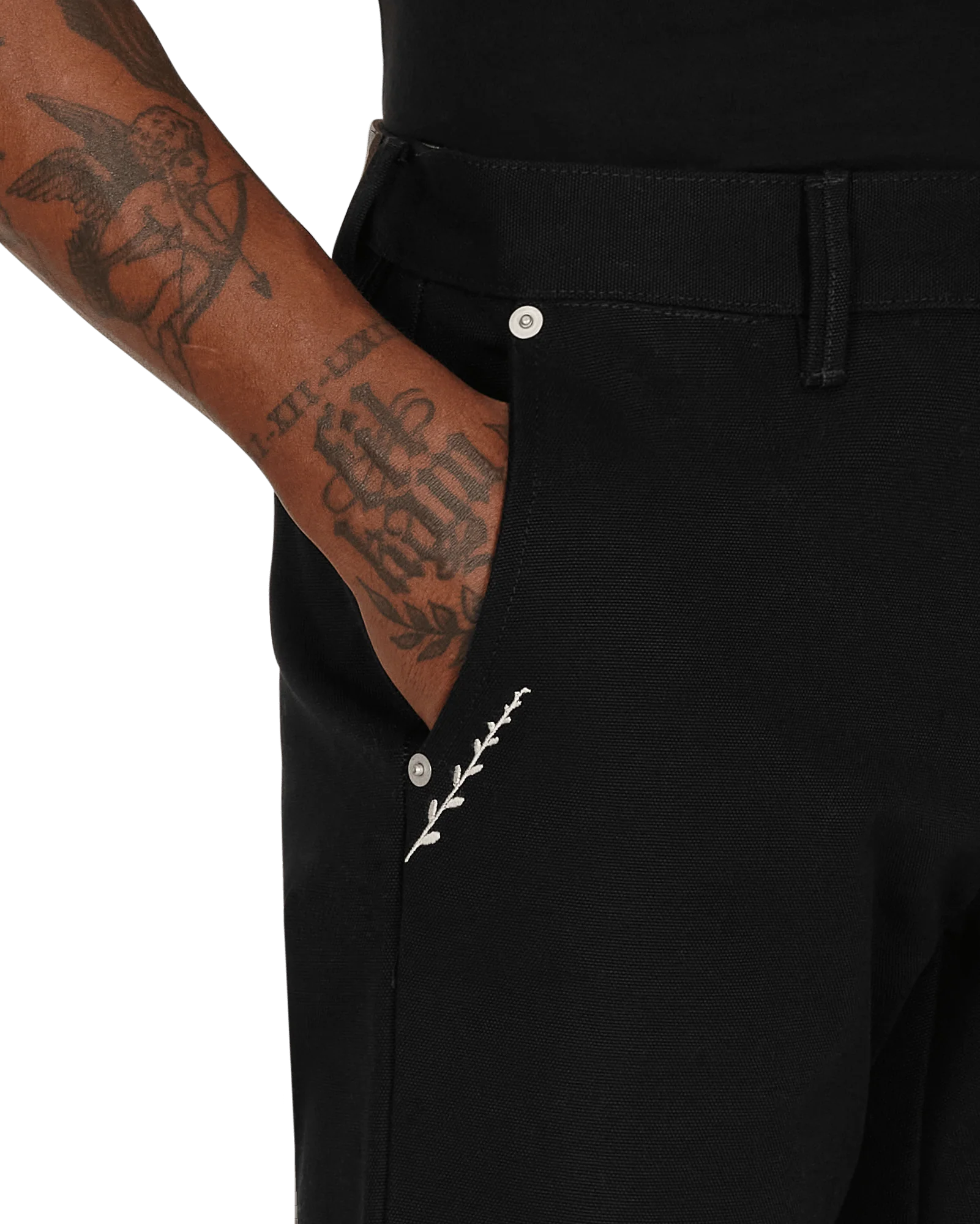 Slam Jam x Julian Klincewicz McCahon Pants Black - Image 6
